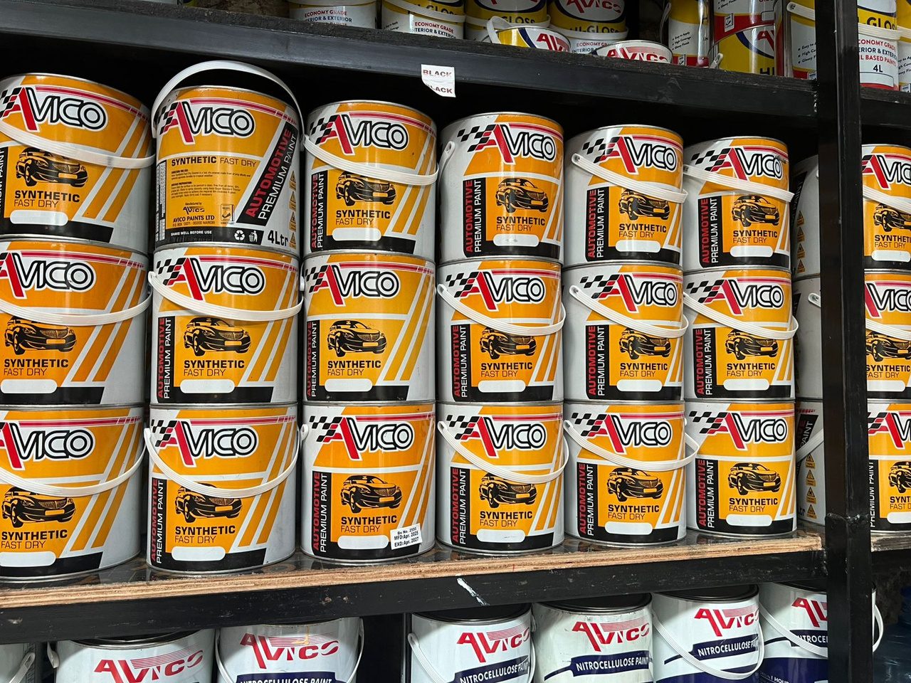 Automotive paints